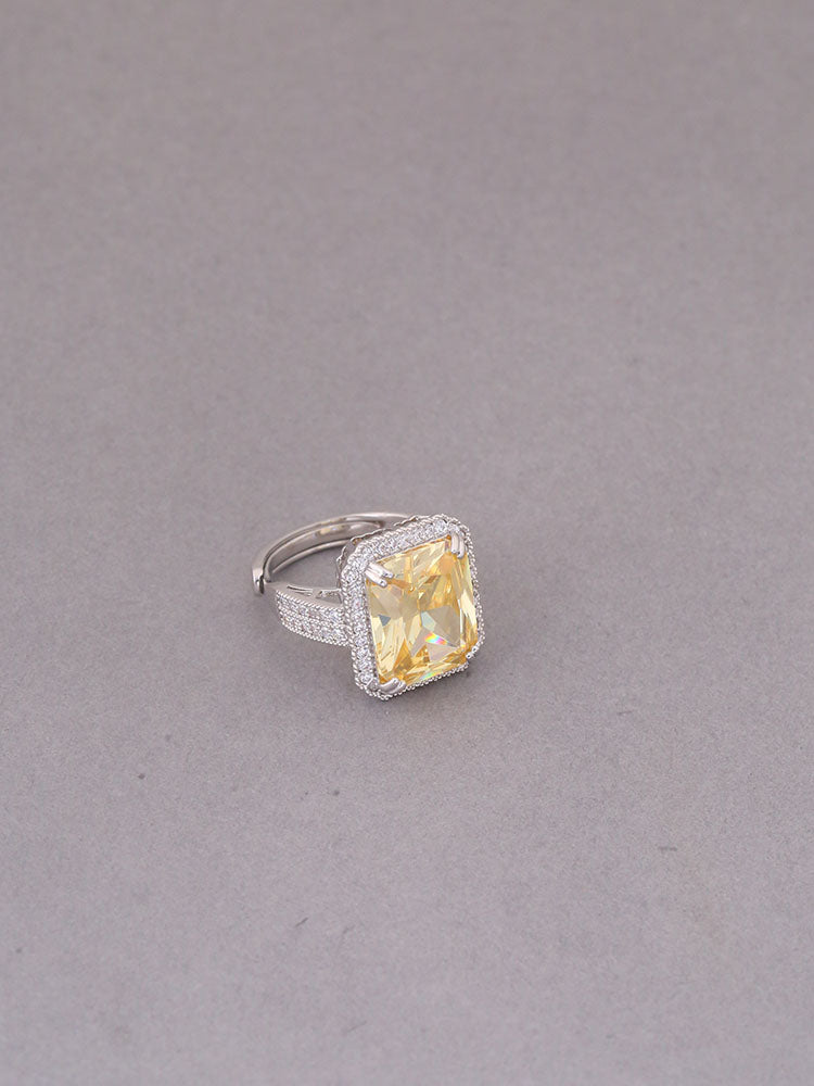 Lemon Chrysa Zirconia Ring - EOSS