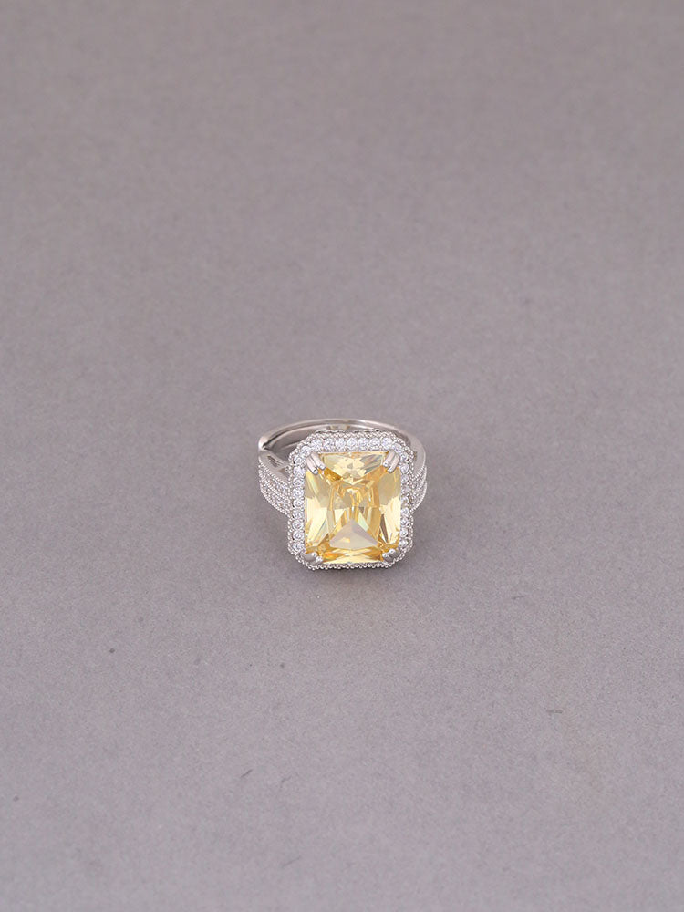Lemon Chrysa Zirconia Ring - EOSS