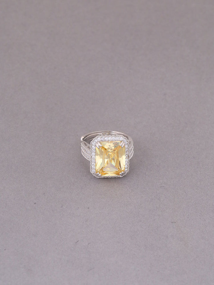 Lemon Chrysa Zirconia Ring - EOSS