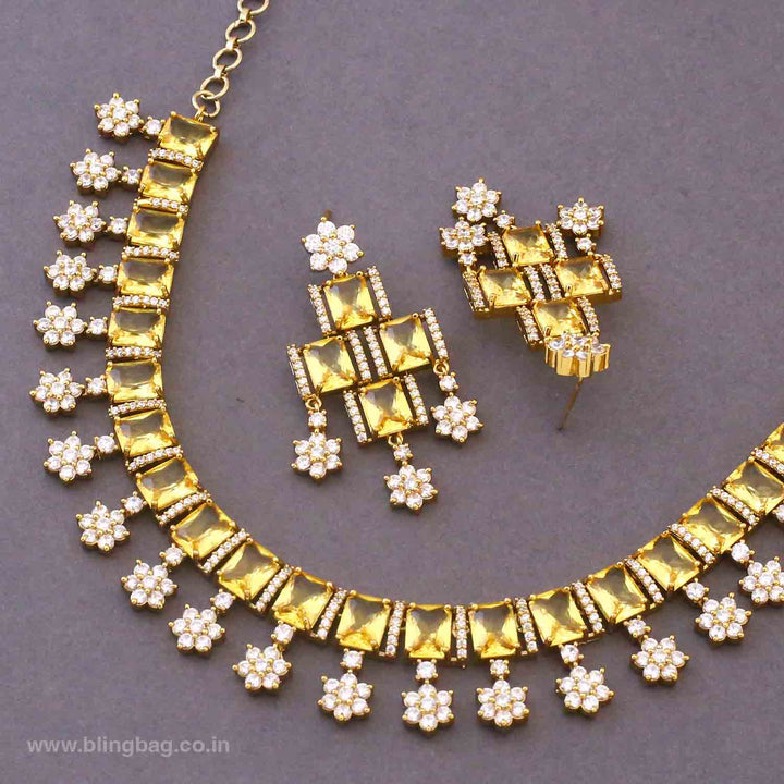 Lemon Clairee Victorian Jewellery Set- New Arrivals
