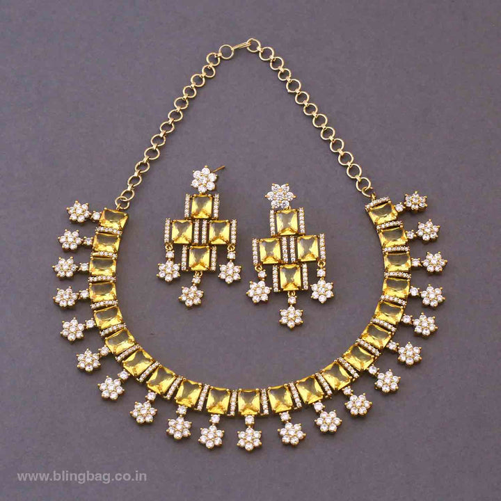 Lemon Clairee Victorian Jewellery Set- New Arrivals