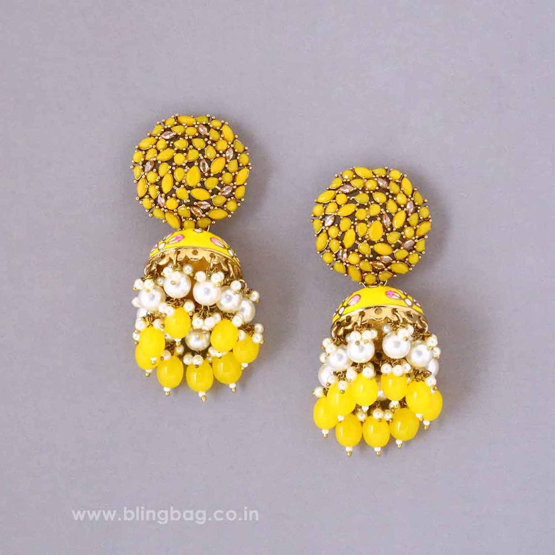 Lemon Daliha Jhumkis