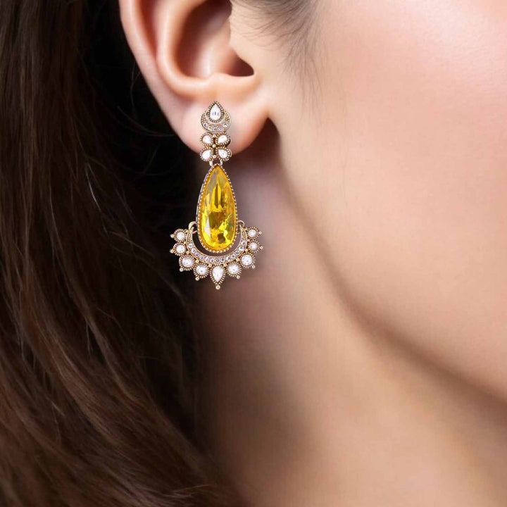 Lemon Diyanash Danglers