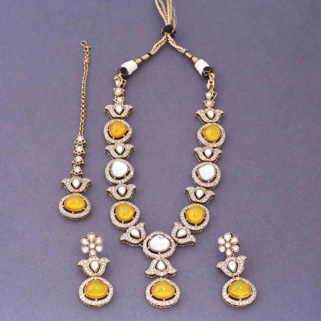 Lemon Kirsty Victorian Jewellery Set- New Arrival