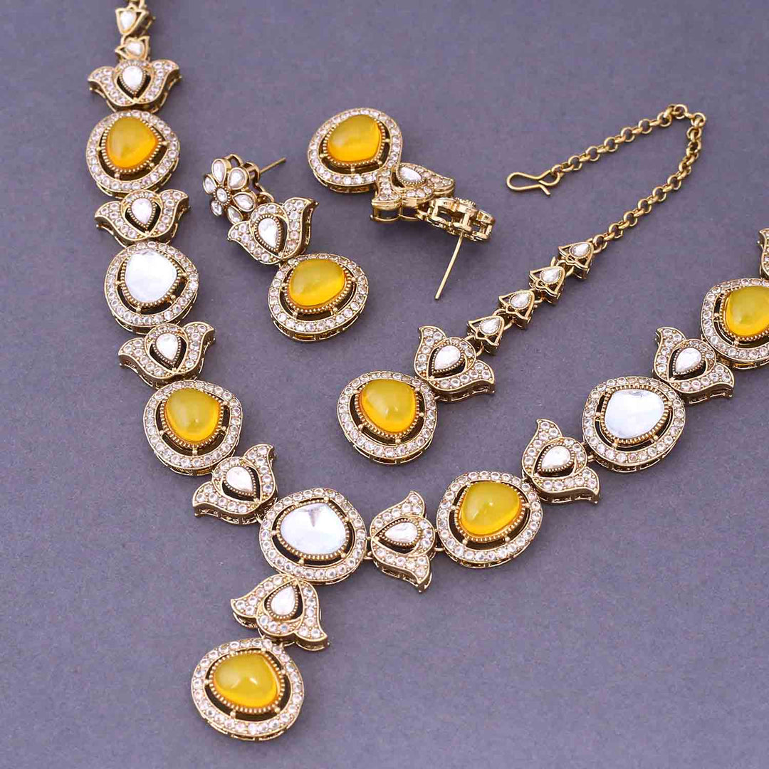 Lemon Kirsty Victorian Jewellery Set- New Arrival