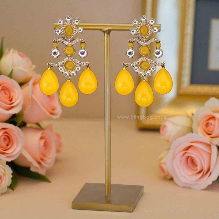 Lemon Kumud Danglers