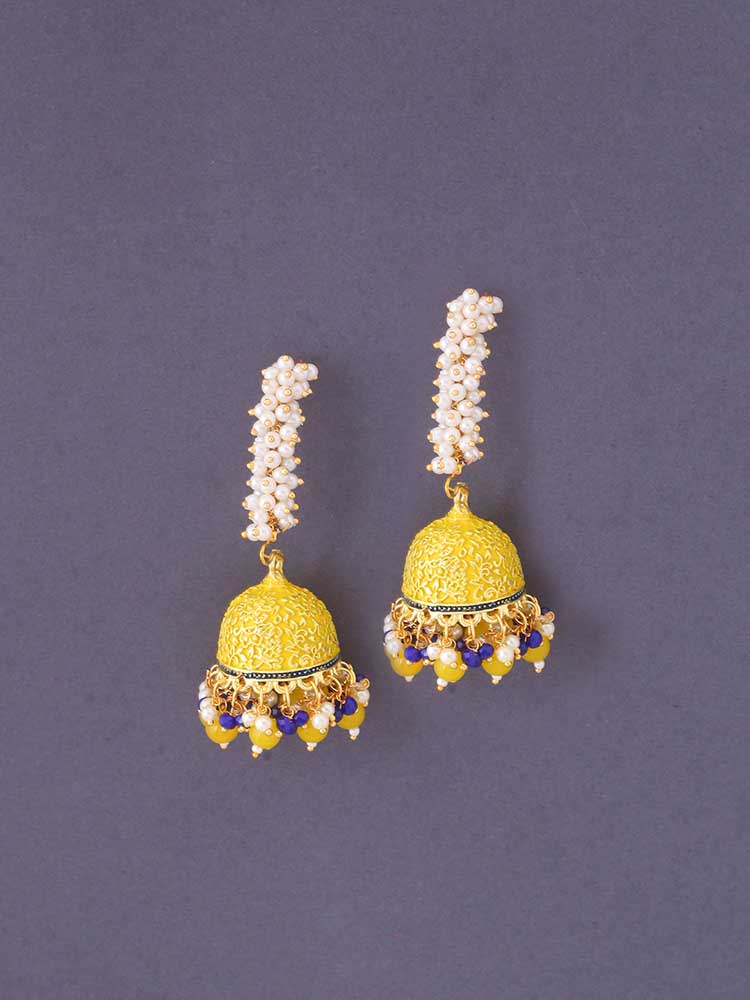 Lemon Lekha Jhumkis