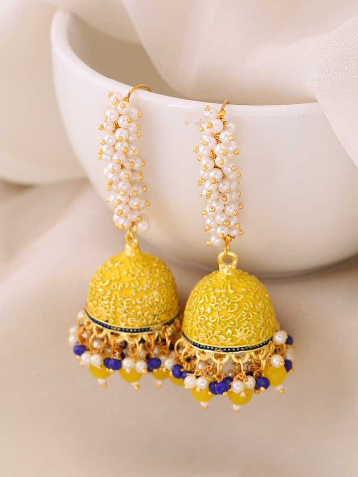 Lemon Lekha Jhumkis
