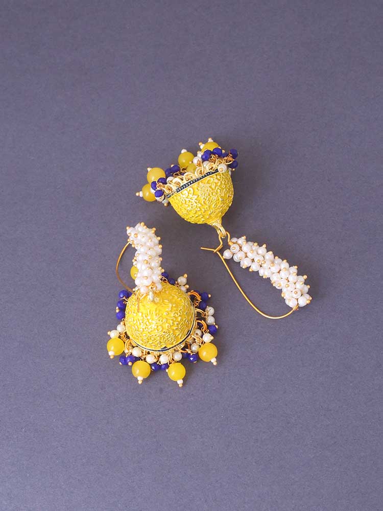 Lemon Lekha Jhumkis