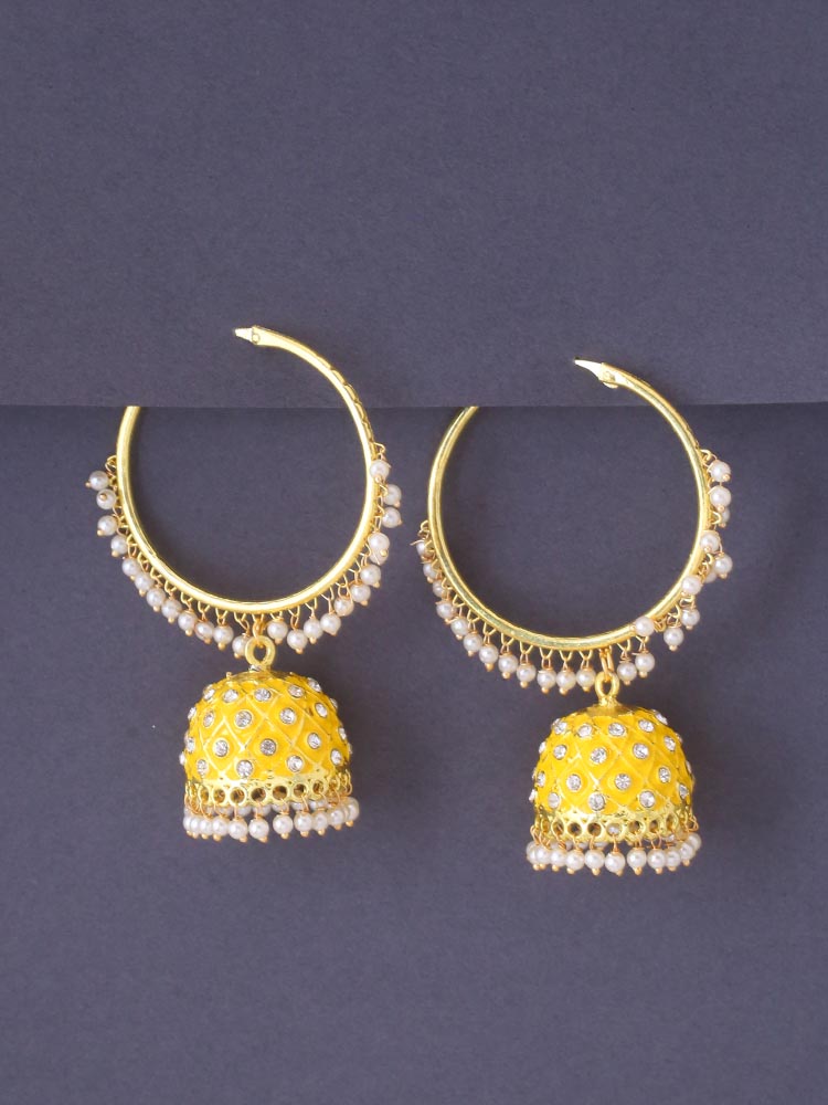 Lemon Mythri Jhumkis