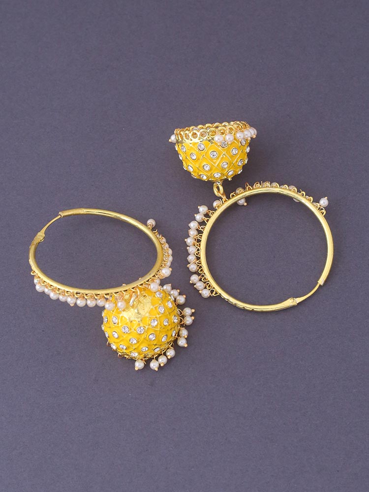 Lemon Mythri Jhumkis