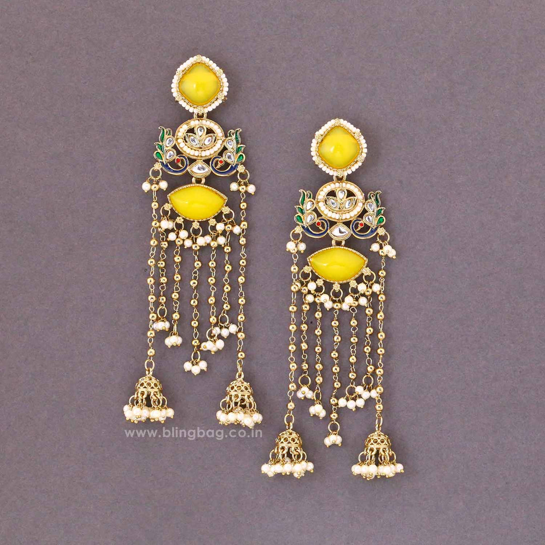 Lemon Nachni Tassels