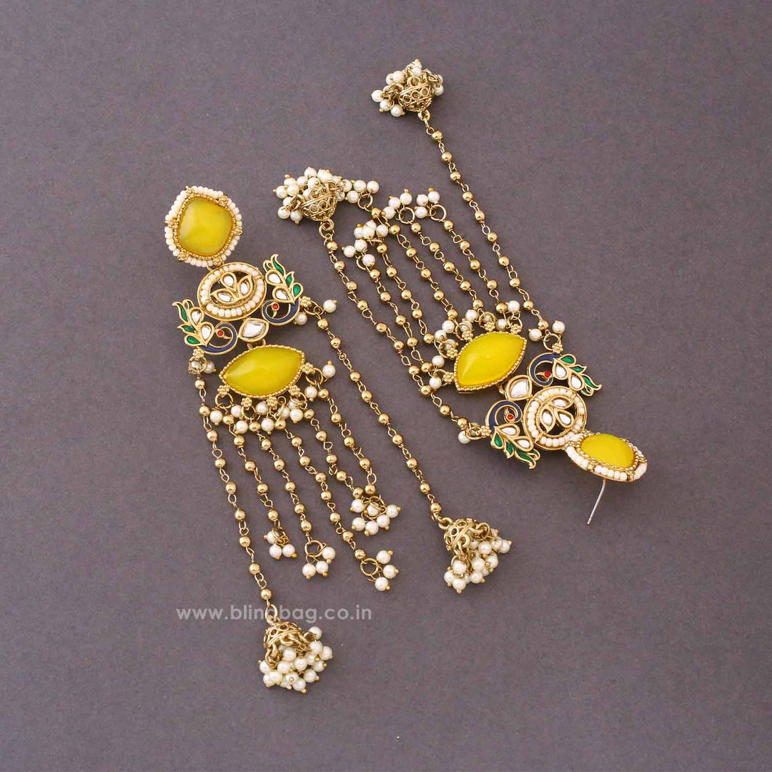 Lemon Nachni Tassels