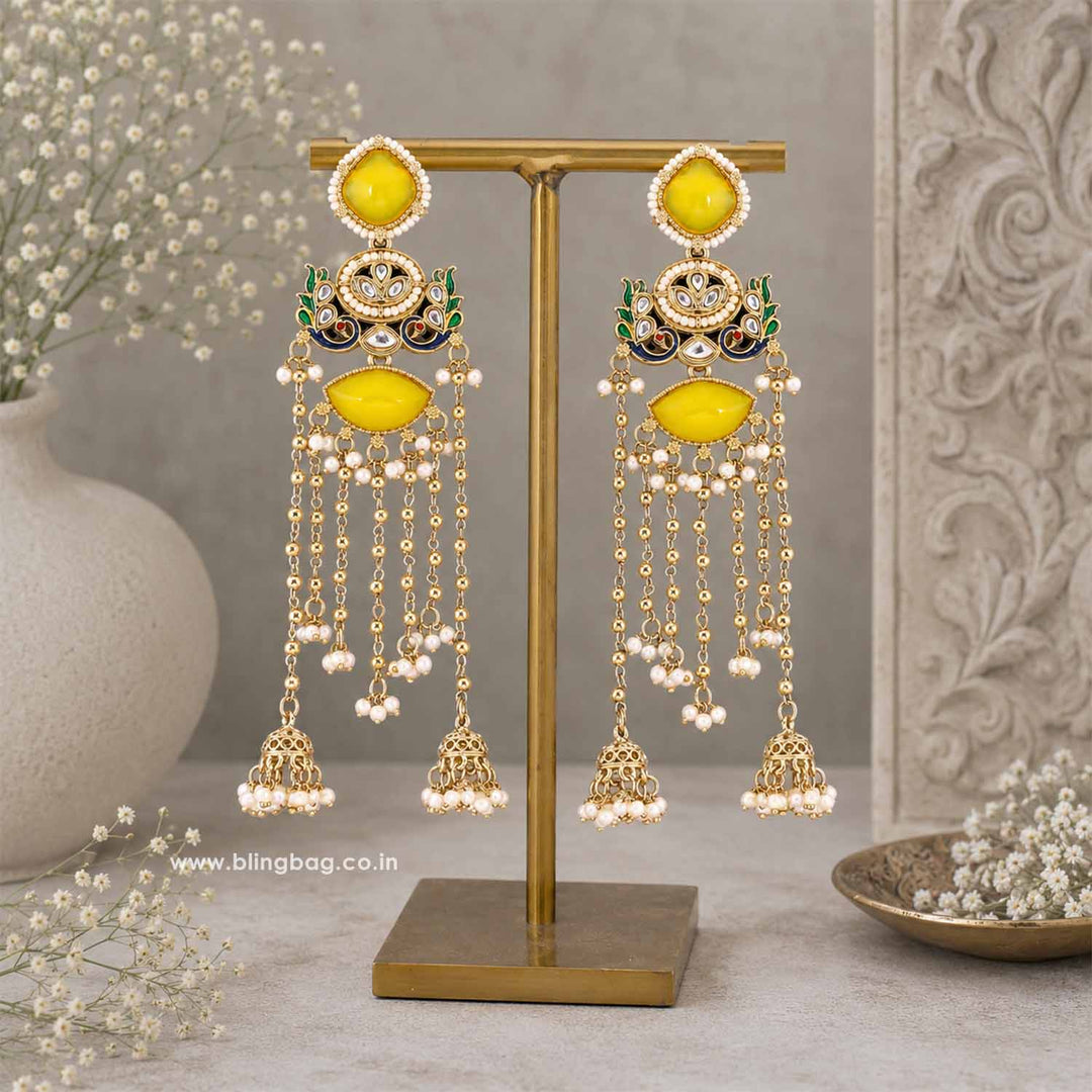 Lemon Nachni Tassels