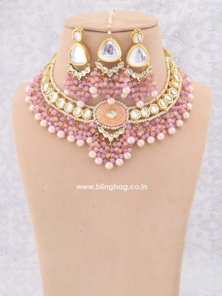 Lilac Anshi Jewellery Set