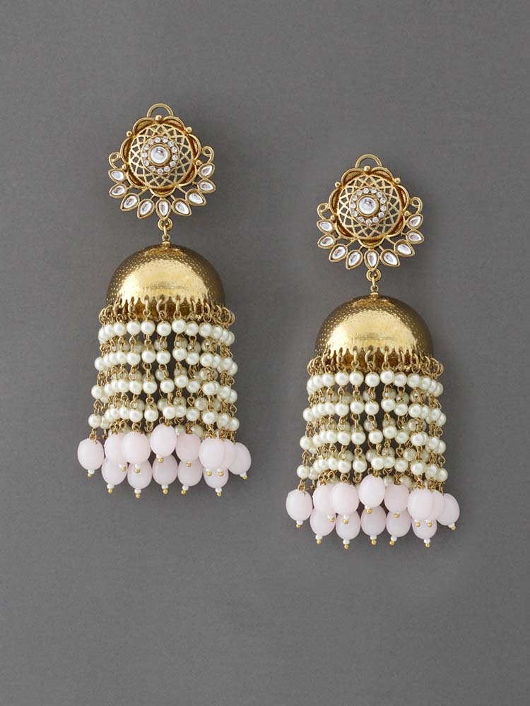 Lilac Anupriya Jhumkis