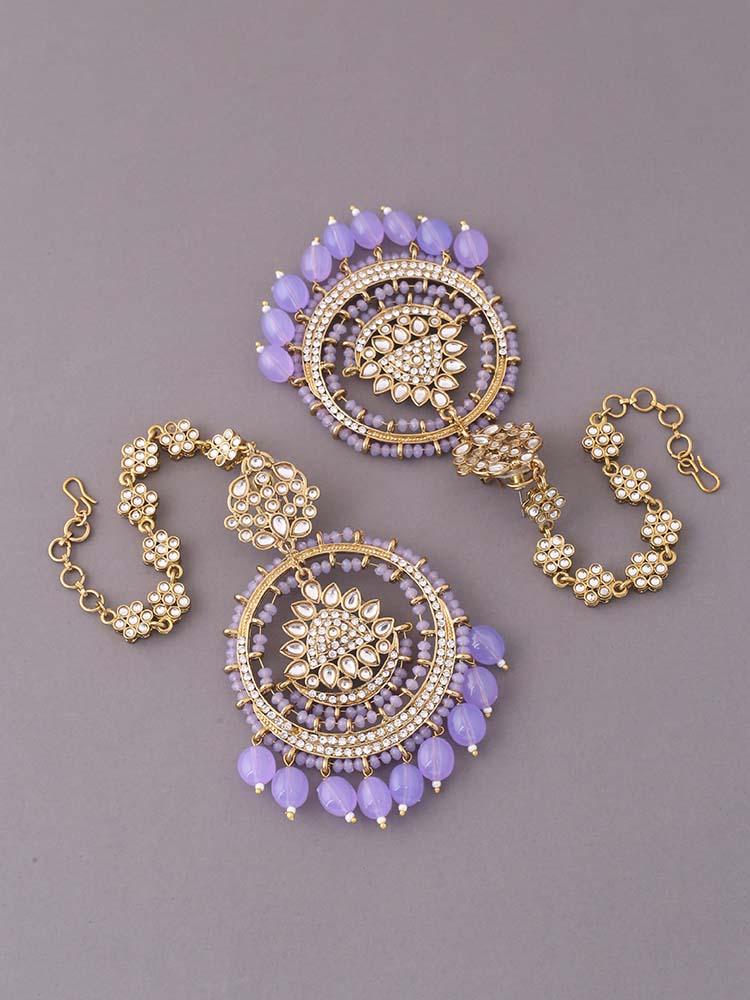 Lilac Nilani Sahara Chandbalis