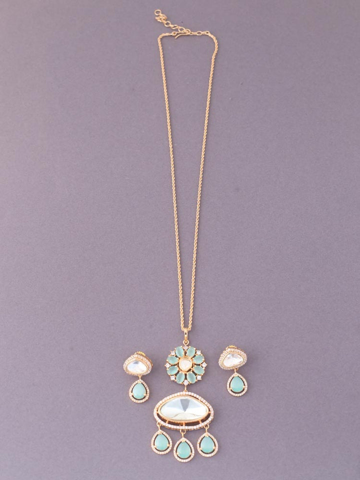 Mint Assane Zirconia Jewellery Set