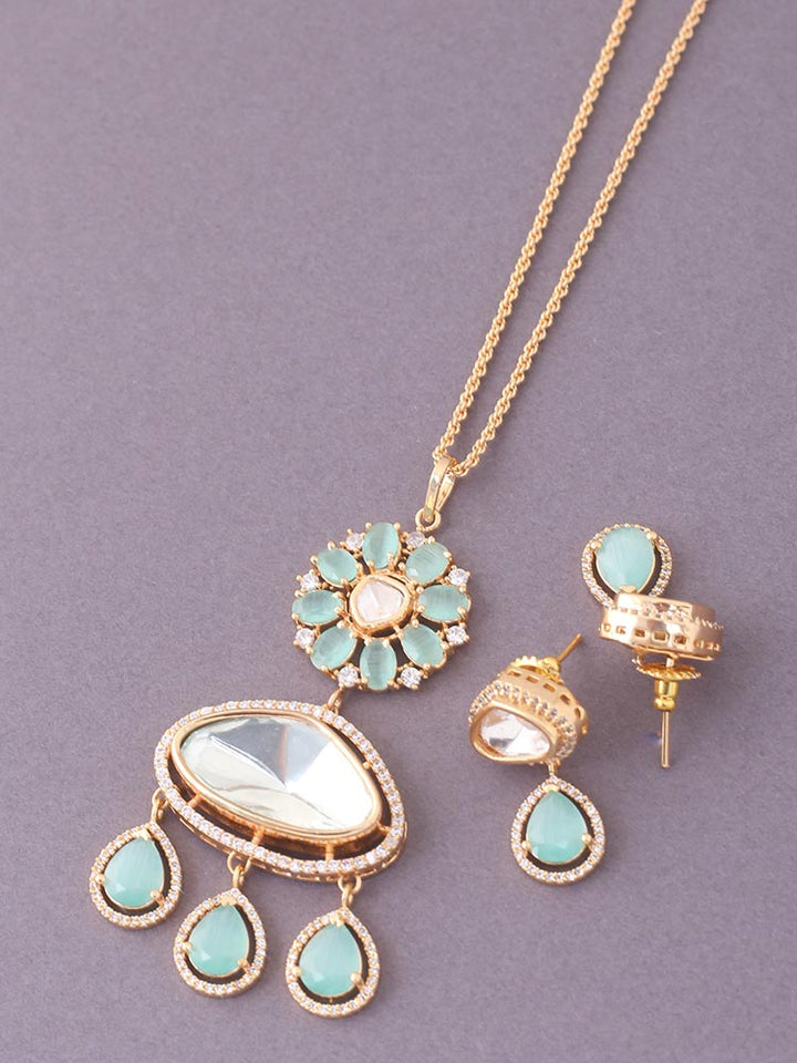Mint Assane Zirconia Jewellery Set