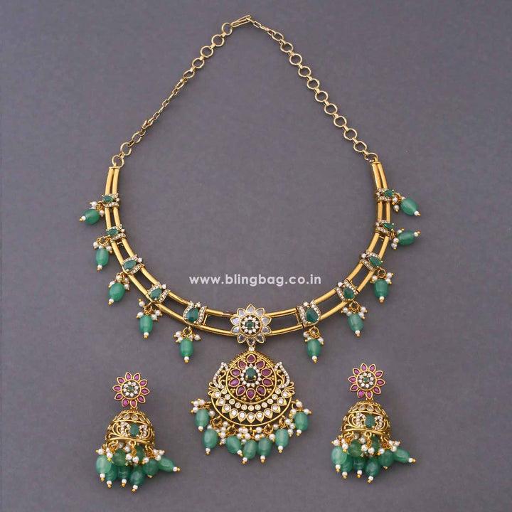 Mint Aurisse Hasli Victorian Jewellery Set - New Arrival