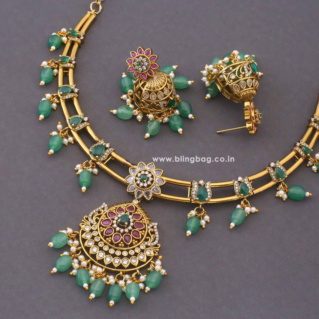 Mint Aurisse Hasli Victorian Jewellery Set - New Arrival