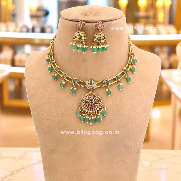 Mint Aurisse Hasli Victorian Jewellery Set - New Arrival