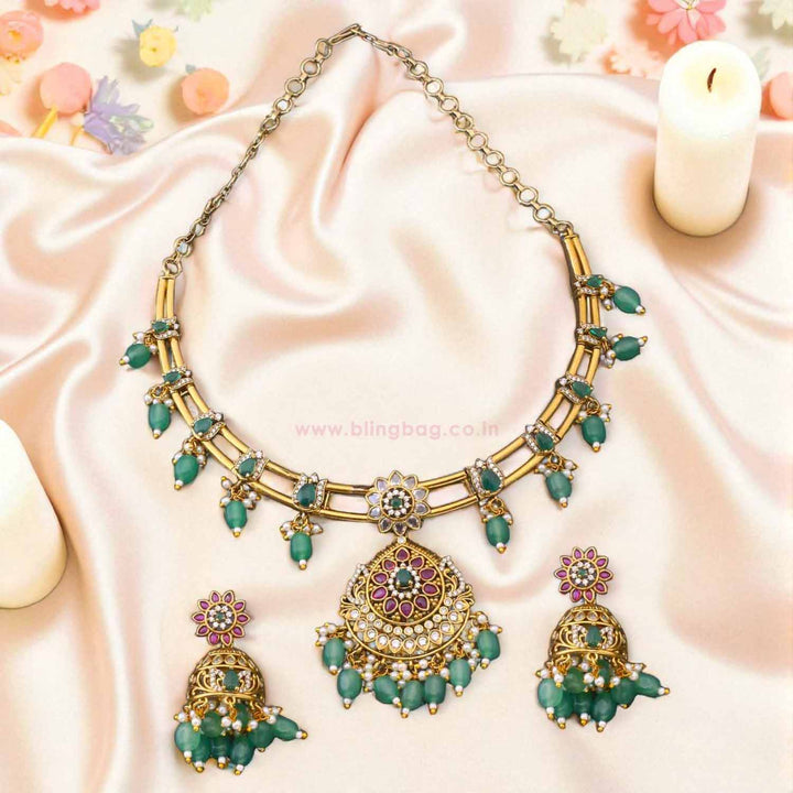 Mint Aurisse Hasli Victorian Jewellery Set - New Arrival