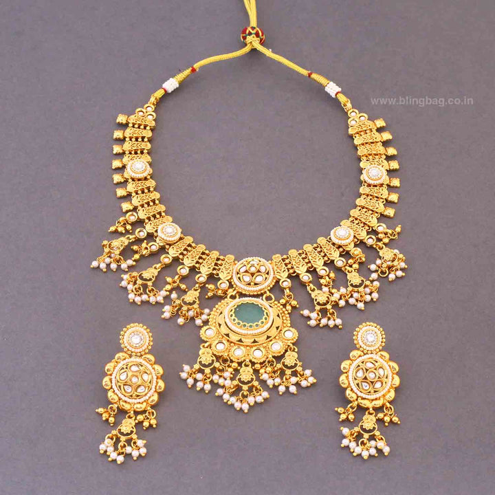 Mint Banni Heritage Jewellery Set - New Arrival