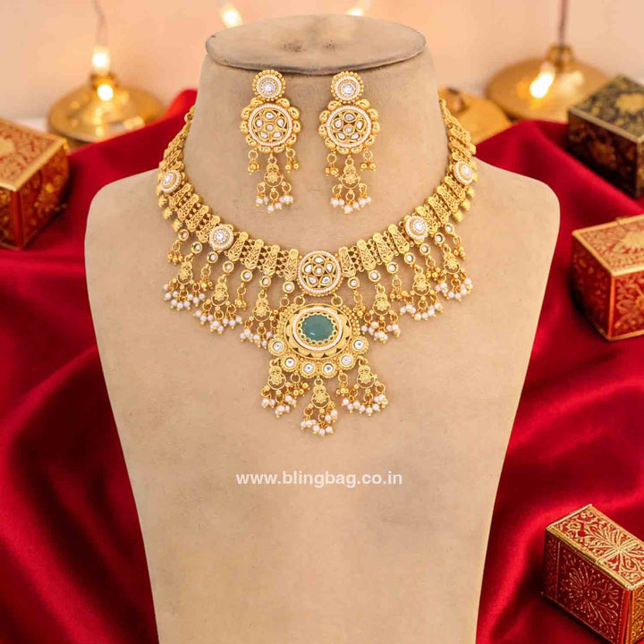 Mint Banni Heritage Jewellery Set - New Arrival