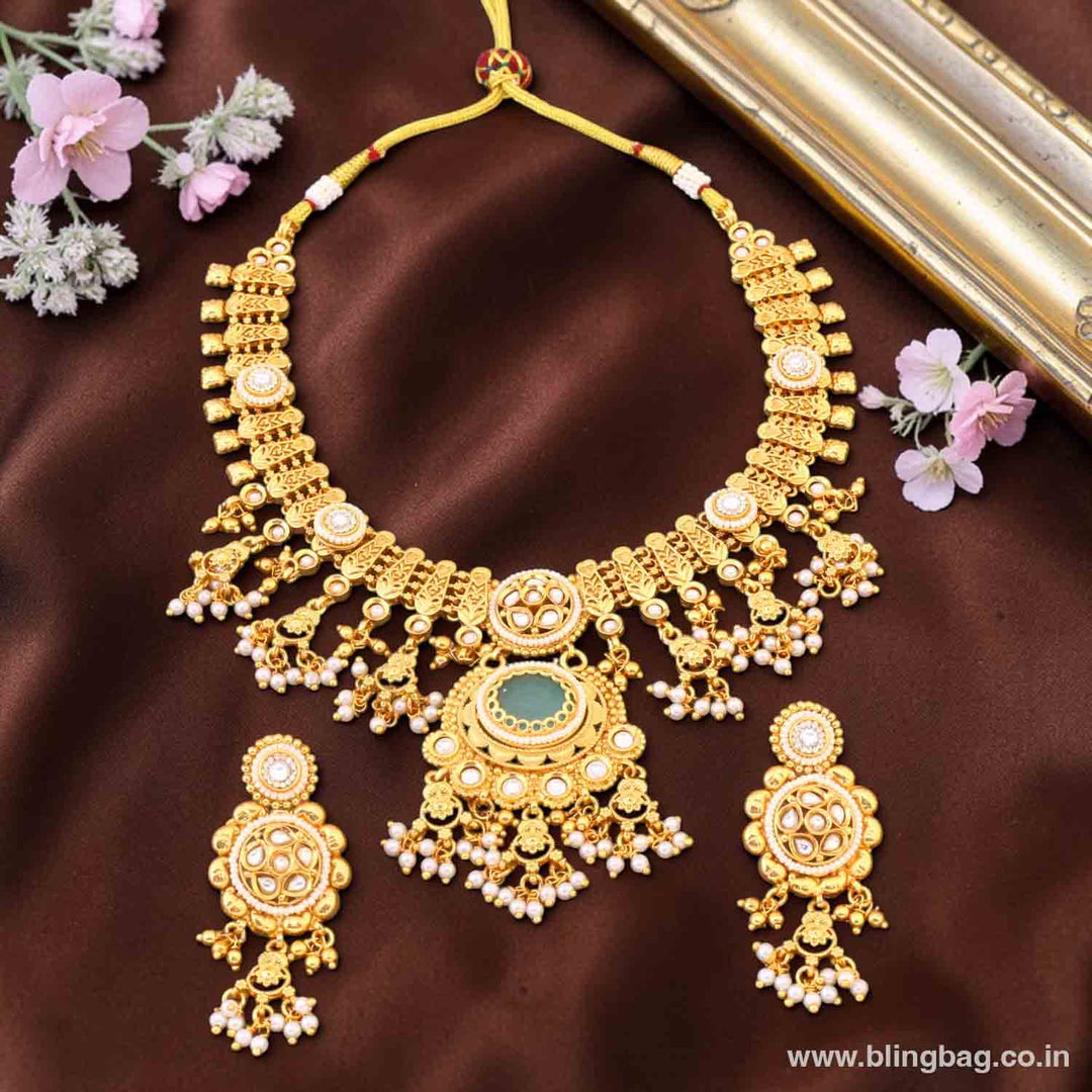 Mint Banni Heritage Jewellery Set - New Arrival