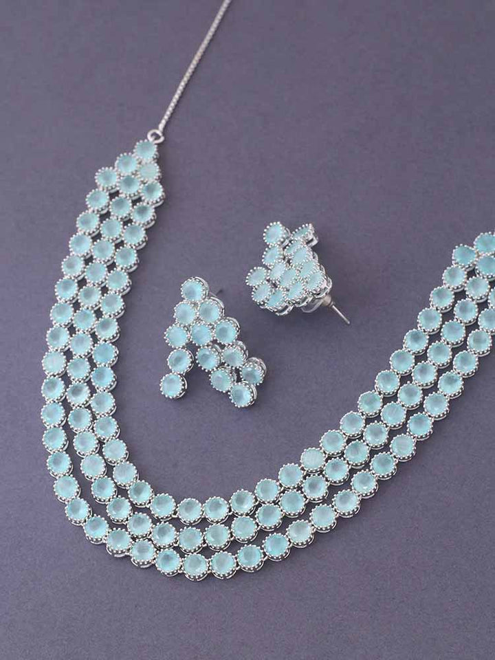 Mint Chantelle Zirconia Jewellery Set