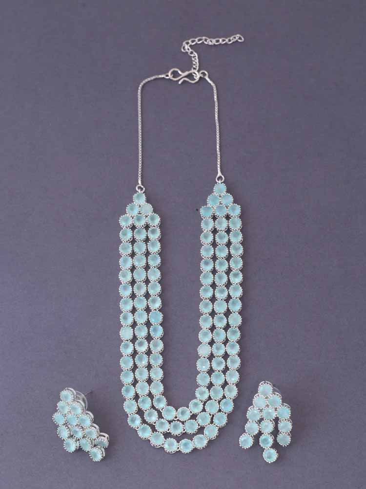 Mint Chantelle Zirconia Jewellery Set