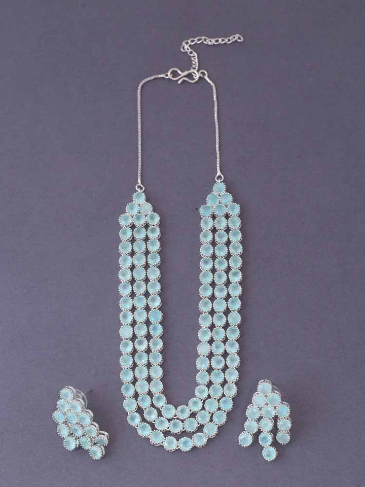 Mint Chantelle Zirconia Jewellery Set