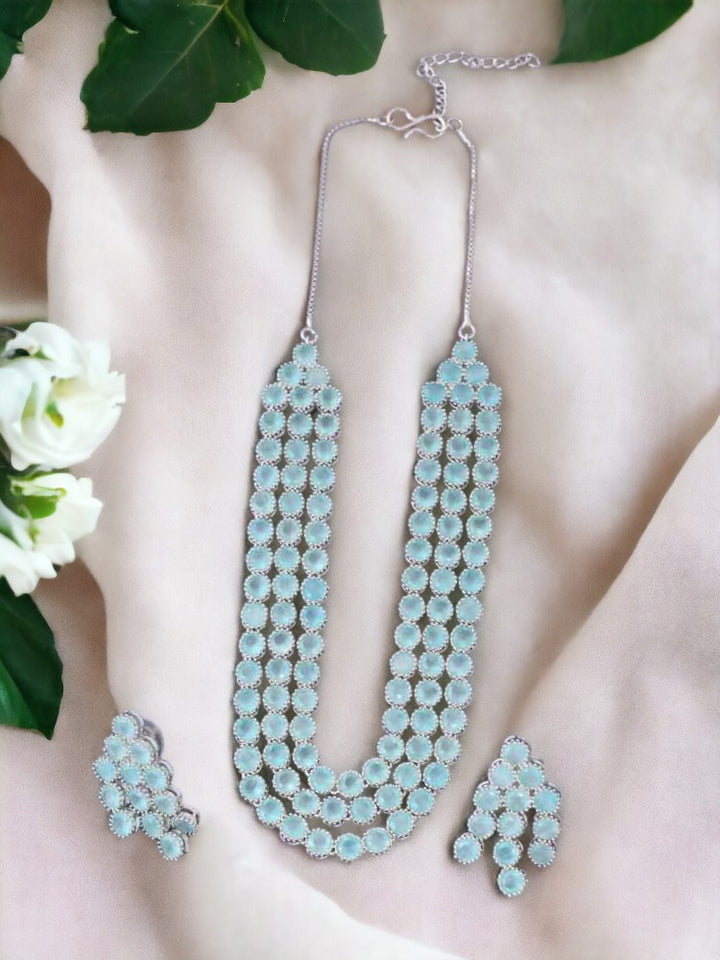 Mint Chantelle Zirconia Jewellery Set