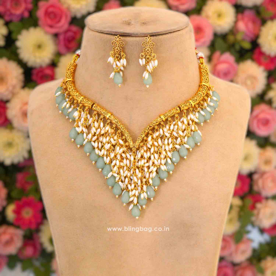 Mint Deval Antique Jewellery Set - New Arrival