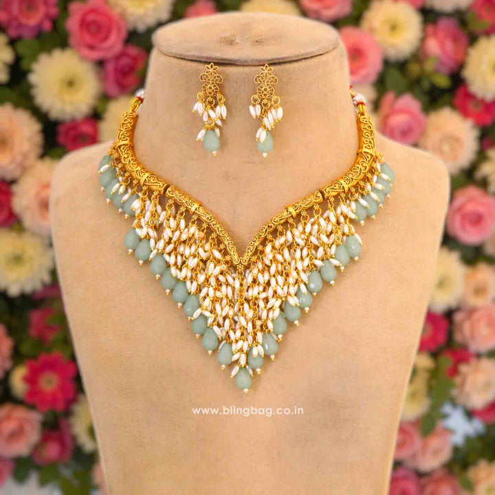 Mint Deval Antique Jewellery Set - New Arrival