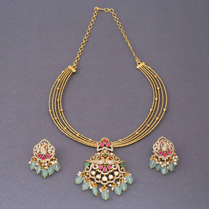 Mint Elowen Victorian Jewellery Set - New Arrival