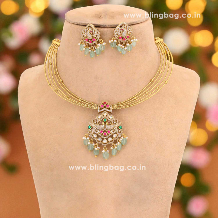 Mint Elowen Victorian Jewellery Set - New Arrival