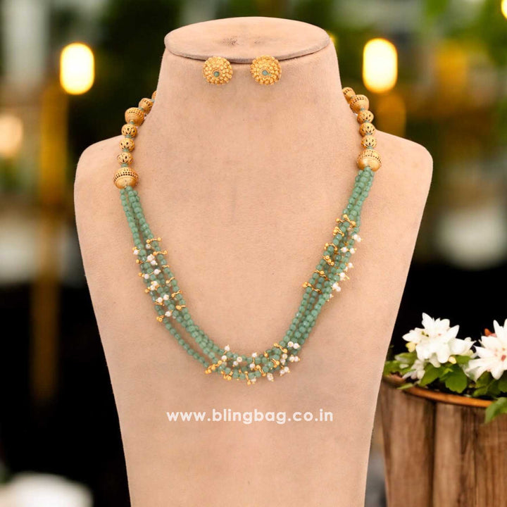 Mint Hitarshi Antique Jewellery Set - New Arrival