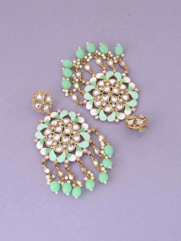 Mint Jayshri Ethnic Danglers - EOSS