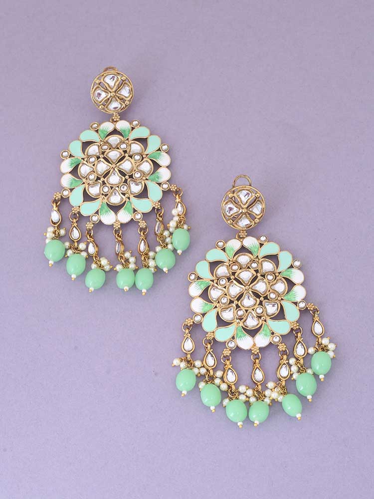 Mint Jayshri Ethnic Danglers - EOSS