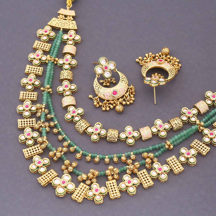 Mint Kavita Antique Rajwadi Set