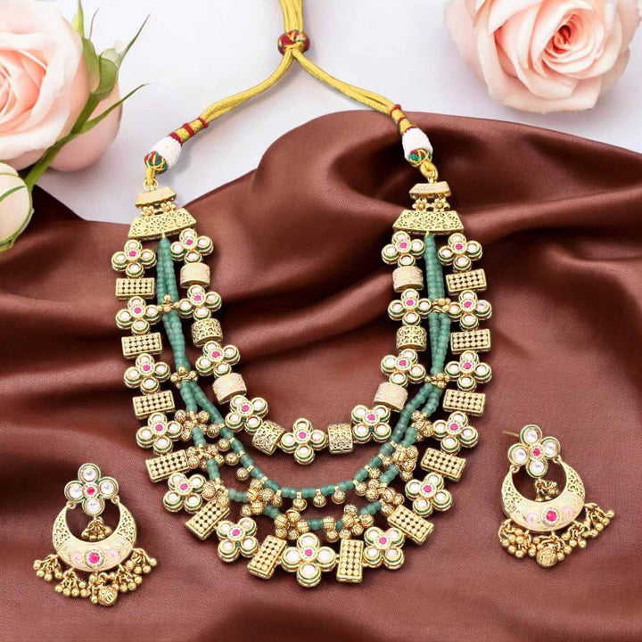 Mint Kavita Antique Rajwadi Set