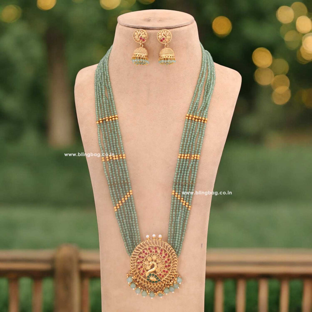 Mint Khyati Antique Jewellery Set - New Arrival