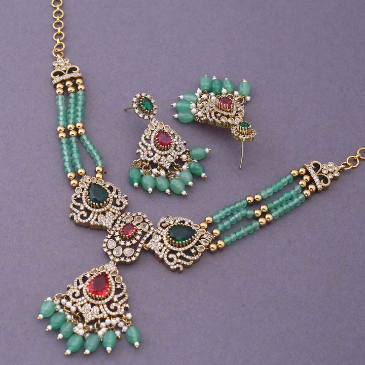Mint Miriya Victorian Jewellery Set - New Arrival