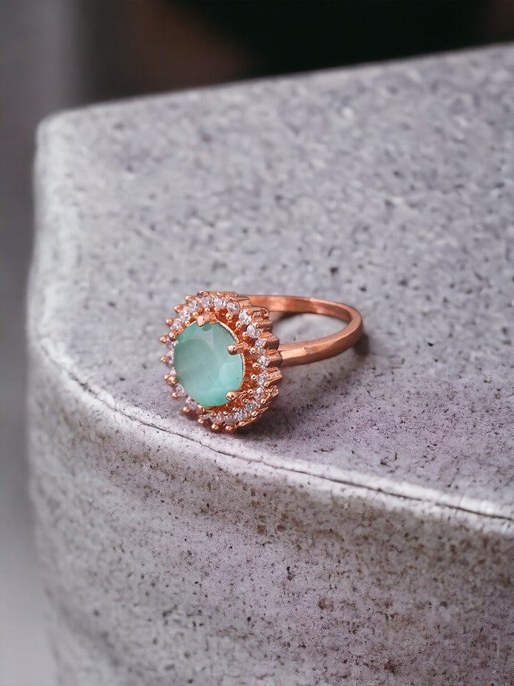 Mint Mischa Adjustable Ring