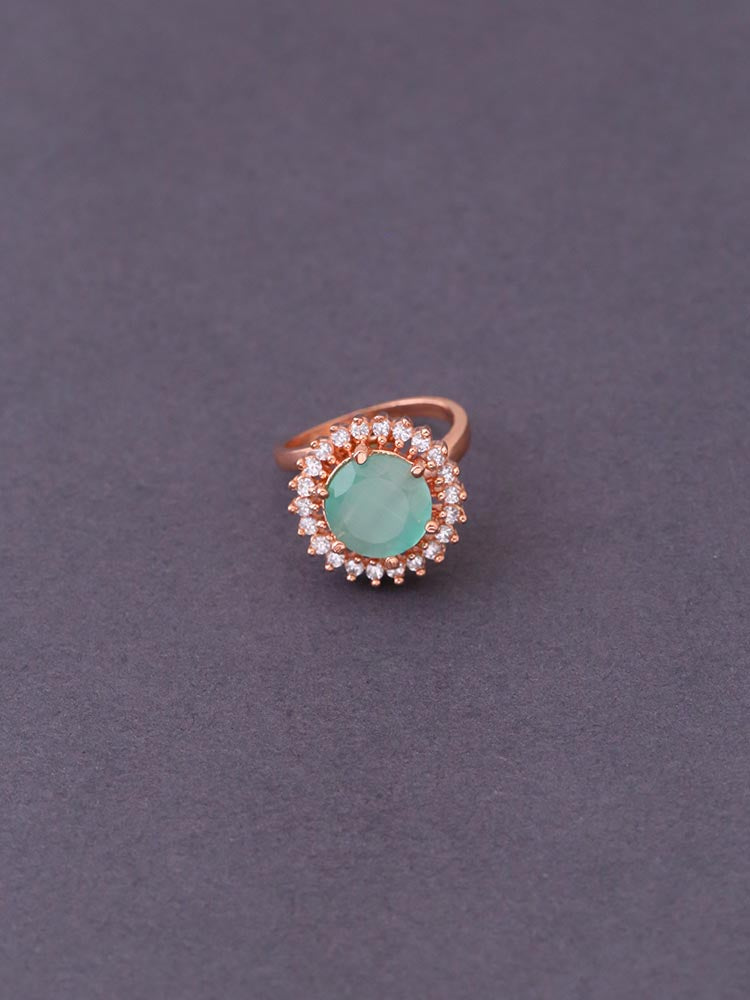 Mint Mischa Adjustable Ring