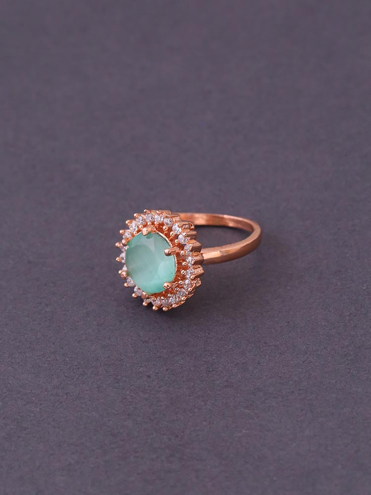 Mint Mischa Adjustable Ring