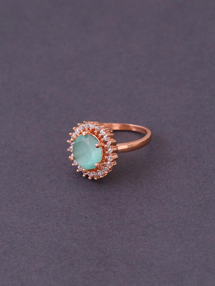 Mint Mischa Adjustable Ring