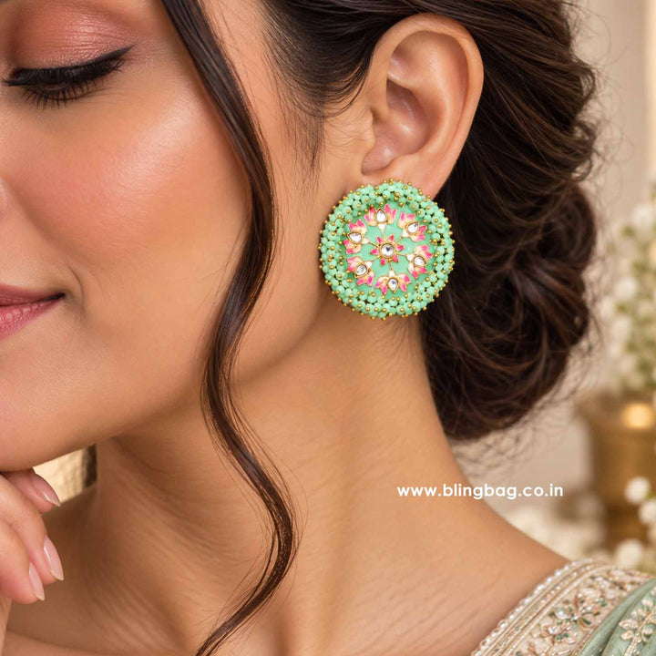 Mint Nakul Studs - EOSS